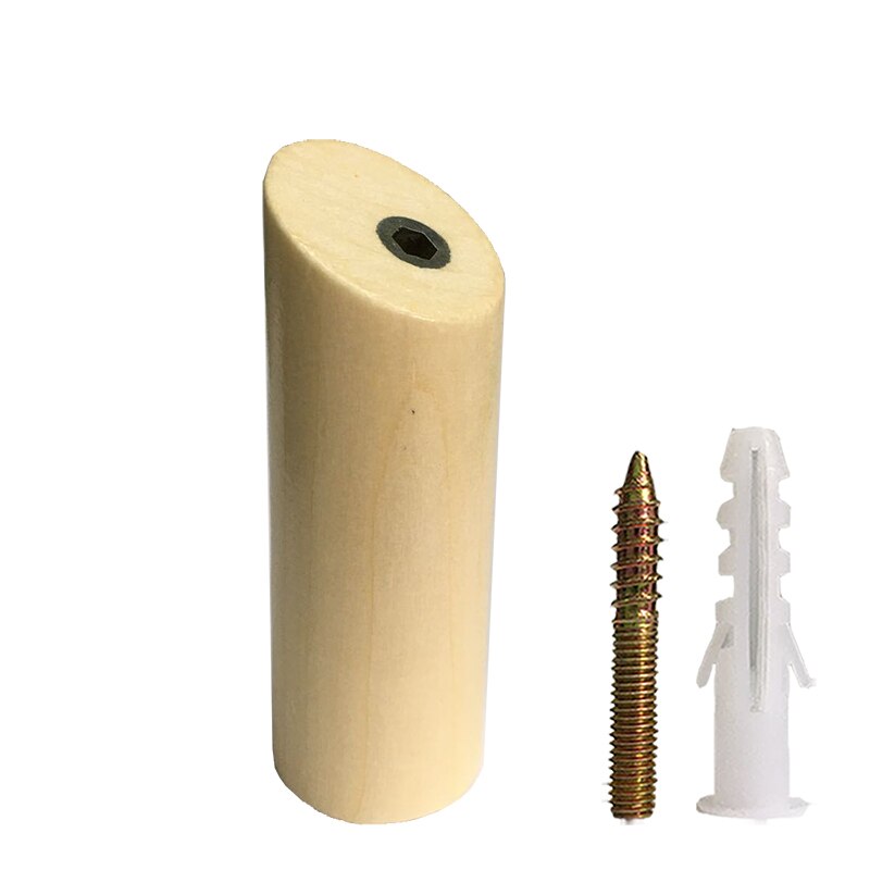 Wandmontage Houten Kapstok Piano Stijl Hanger met Heavy