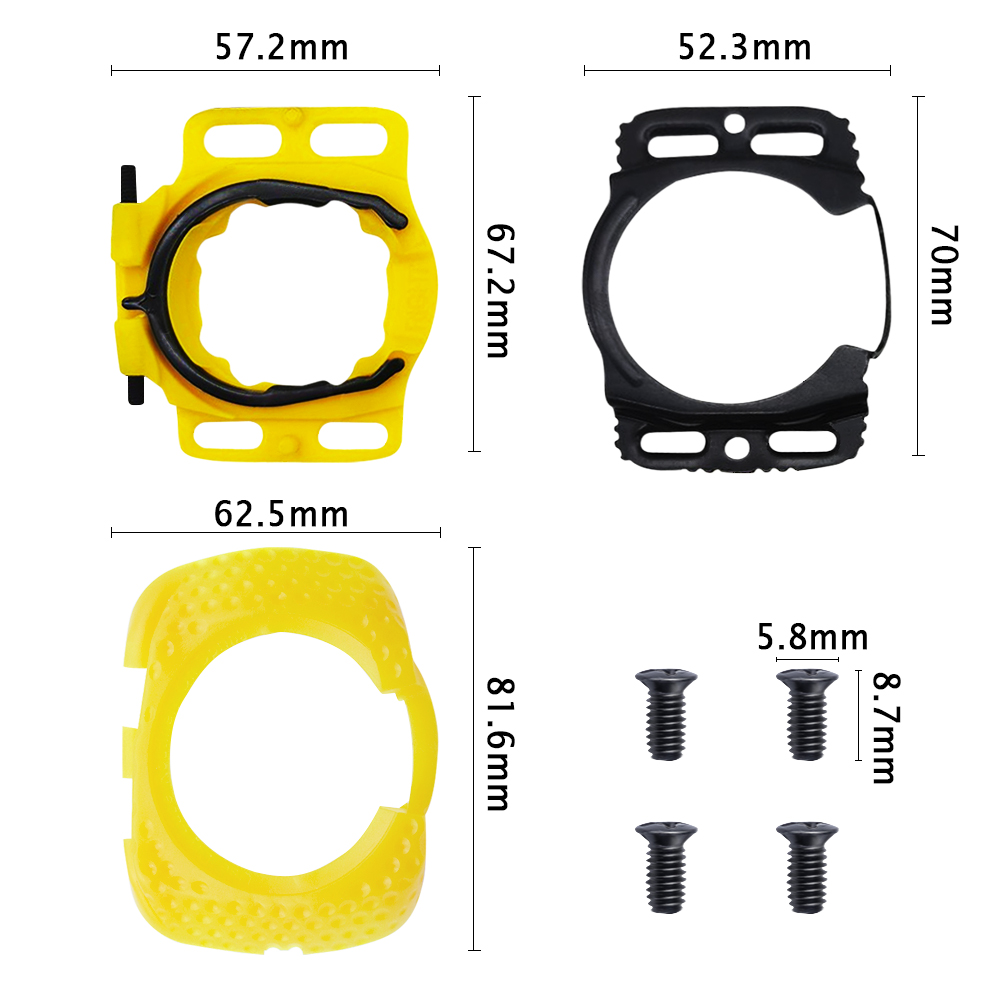 1 Pair Quick Release Cycling Shoes Case Cleats Self-locking Pedal protective cover Aerodynamic For WAHOO SpeedPlay Zero