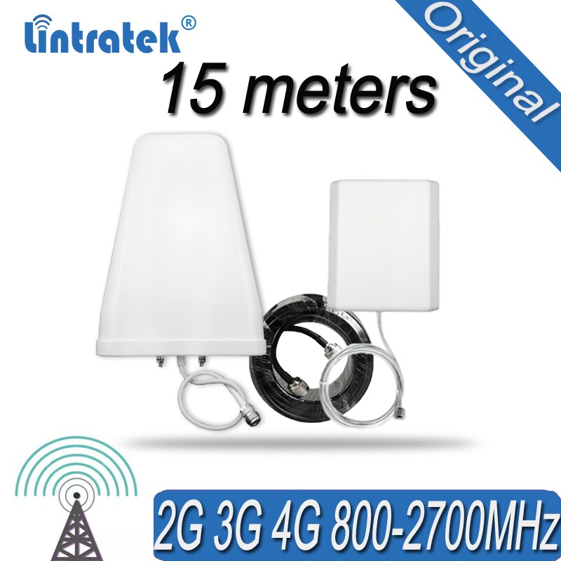 800-2700mhz Antenna Set for Signal Repeater Repeater GSM WCDMA DCS UMTS Amplifier 4G LTE 3dBi Omni Ceiling Antenna #35: Panel antenna