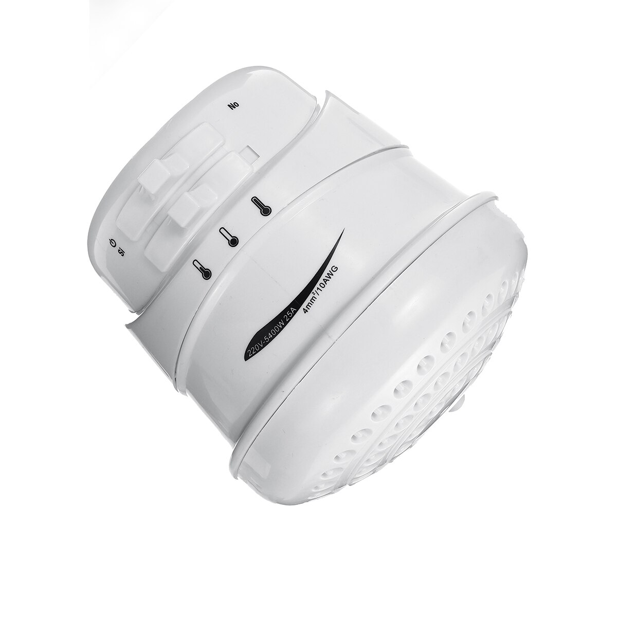 Cabezal de ducha eléctrico de 110V/220V, grifo con calentador de agua instantáneo, temperatura ajustable, calentador de ducha de baño con manguera de 2m
