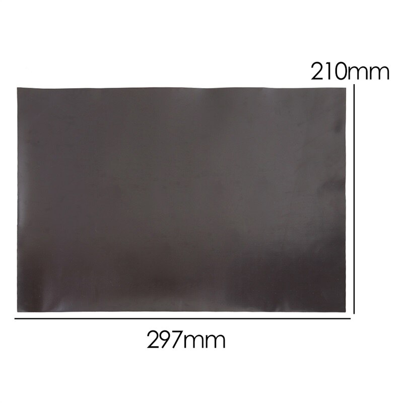 10 stk / sæt  a4 magnetplader til skæring af opbevaring af sorte magnetmåtter til køleskab fotobillede håndværk, der opbevarer 21 x 29.7cm
