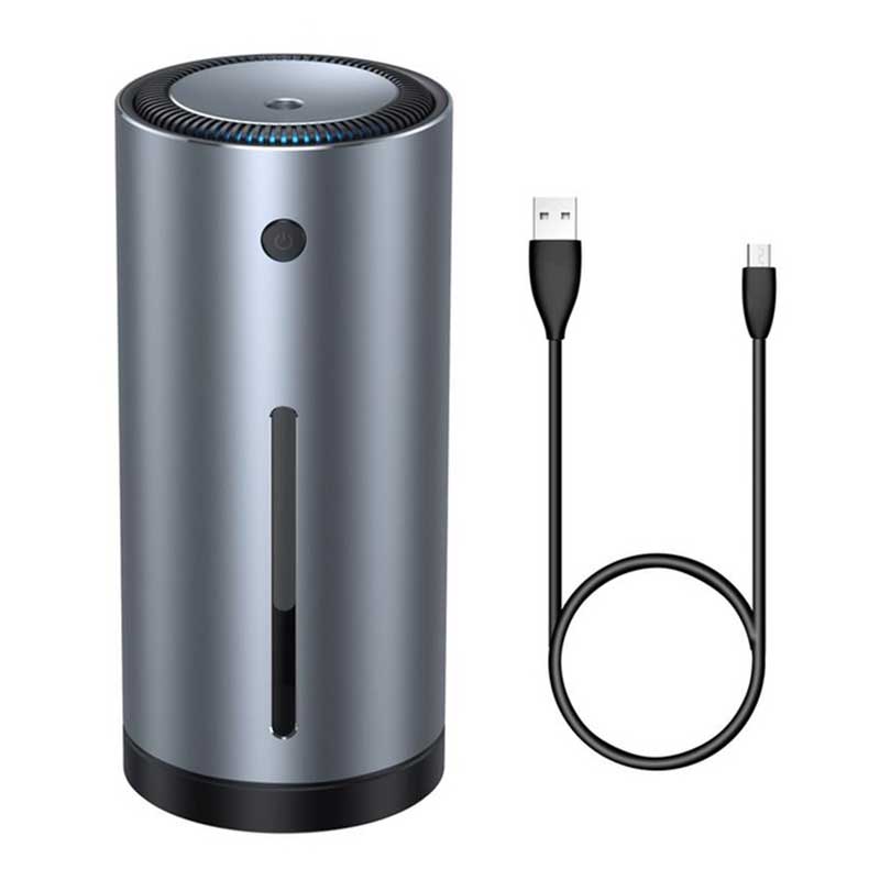 Humidificador de aire para coche, purificador de aire con USB, 300ml, nano pulverizador silencioso, herramienta de para el cuidado del aire