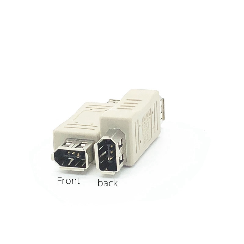 Firewire Adapter IEEE-1394a 6-Pin Vrouwelijke om 6-Pin vrouwelijke Extension Connector IEEE 1394 6 pin vrouw-vrouw koppeling