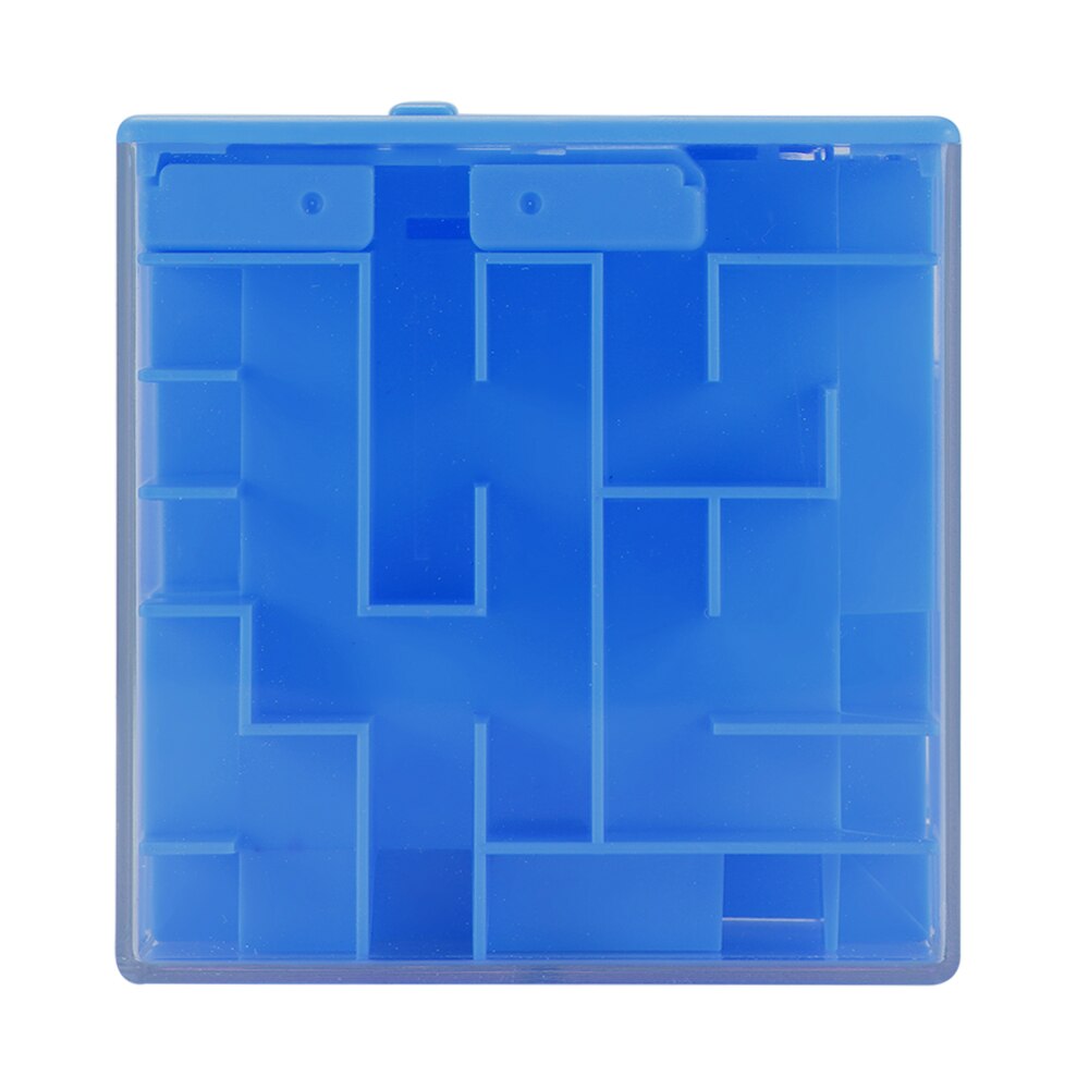 Enfant 3D Cube Puzzle labyrinthe argent labyrinthe boîte à pièces Cube Puzzle économiser tirelire cerveau tempête jeu enfant jouet