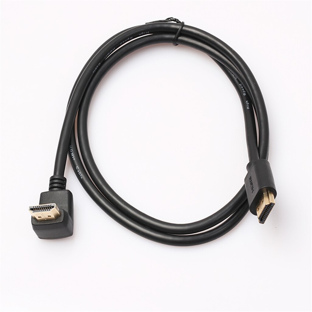 REXLIS HDMI Kabel 270/90 Grad Winkel HDMI zu HDMI Kabel 5 m 1,5 m 2 m 3 m HDMI 2,0 kabel 4 K 3D für TV PS3 Projektor Computer Kabel