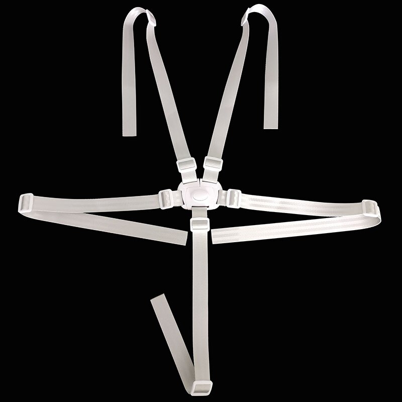 Cinturón de seguridad de hombro PAD Protector para carrito de bebé para cinturón de seguridad de coche Universal Yoyo Yoyaplus Babalo asiento Cybex Bebe Accesorios: gray belt