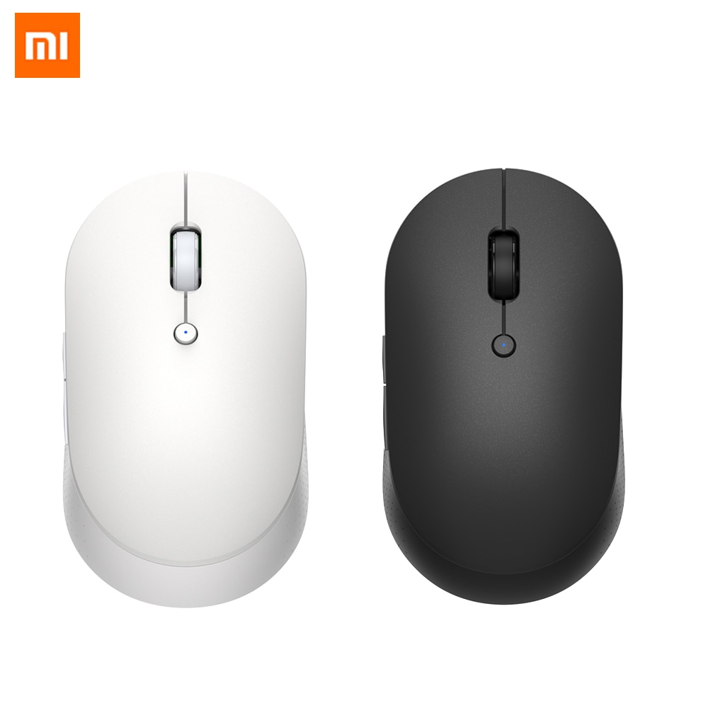 Xiaomi Wireless Bluetooth Dual Mode Mouse Silent Version Bluetooth/2.4Ghz Opto-electronic Connect Mini Home Office Gaming Mouse