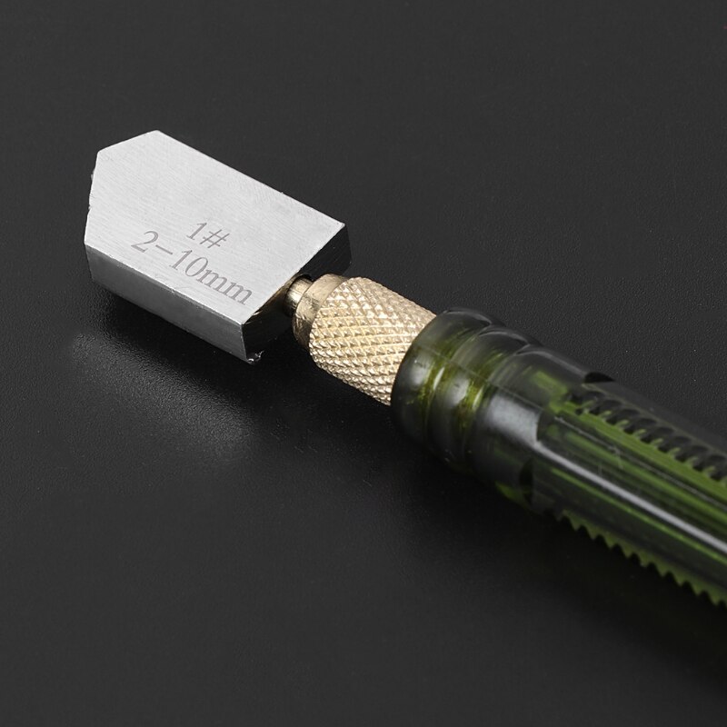 Diamond Tip Antislip Carbide Metal Plastic Handle Oil Feed Glass Cutter Tools