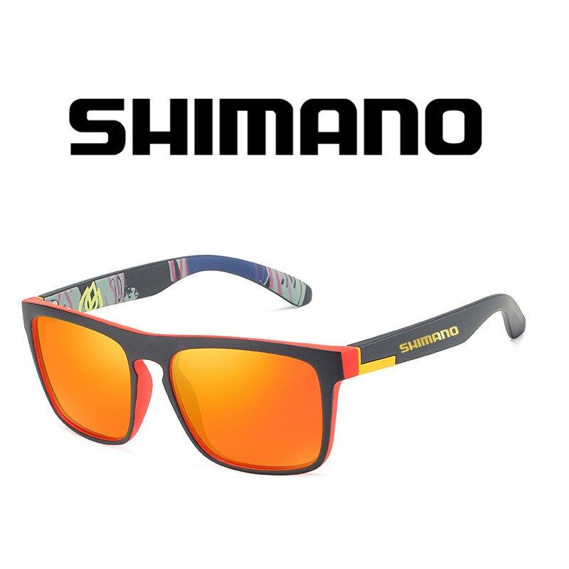 SHIMANO – lunettes de soleil polarisées Anti-ultraviolet pour homme, pour pêche en plein air, alpinisme, UV400, pour l'équitation et la conduite,: 706