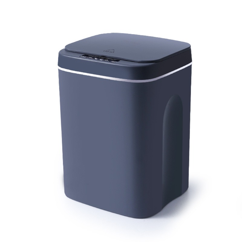 12/14/16L Intelligent Trash Can Automatic Sensor Dustbin Sensor Electric Waste Bin Home Rubbish Can for Kitchen Bathroom Garbage