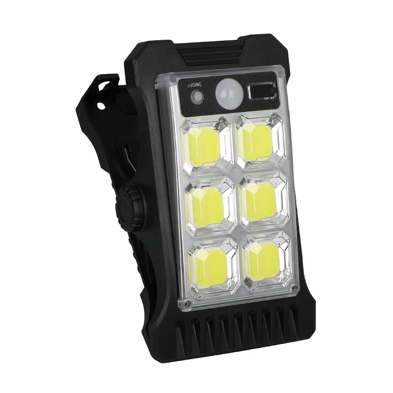 Ip65 solcellsvägglampor korridorbelysning utan installationsklämma solcellslampa för människor utomhusgård automatisk lampa nattlampa: Orange