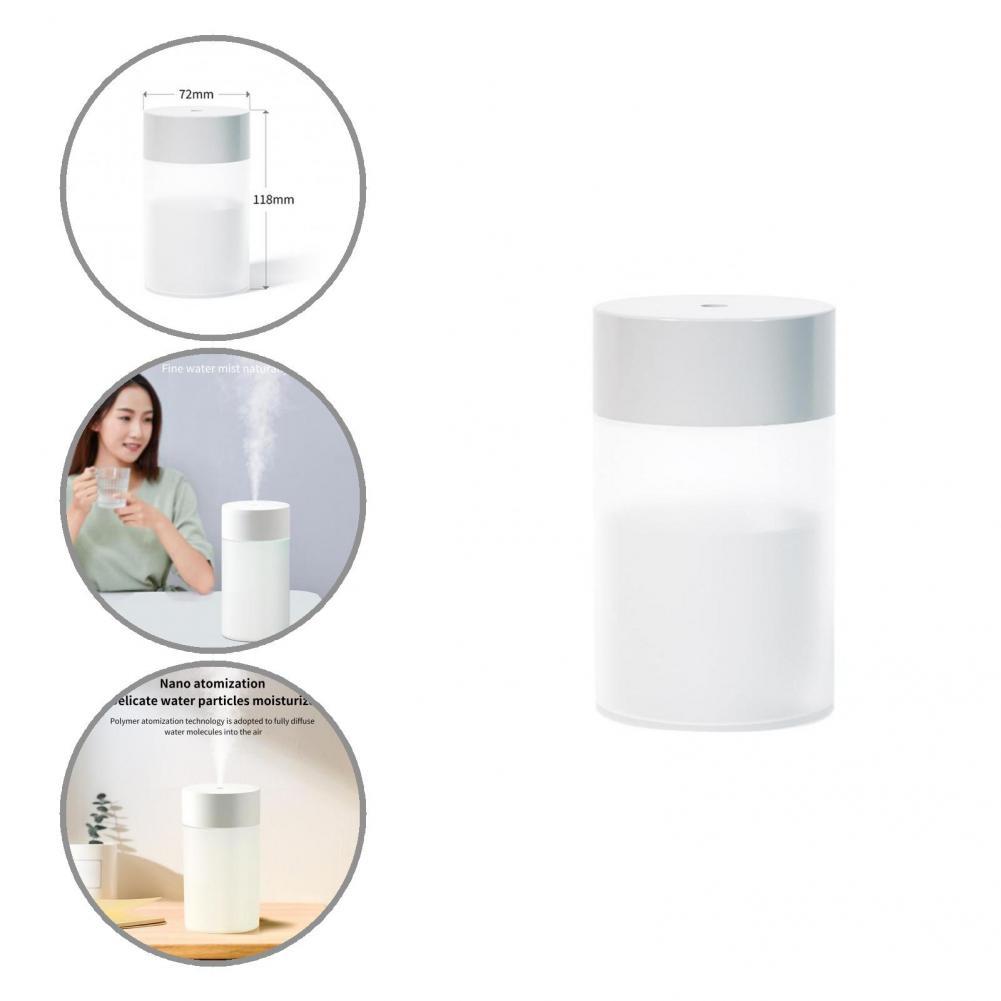 Humidificador USB de 260ml, purificador de aire cilíndrico Simple, fácil de operar, 2 modos de niebla, humidificador de escritorio