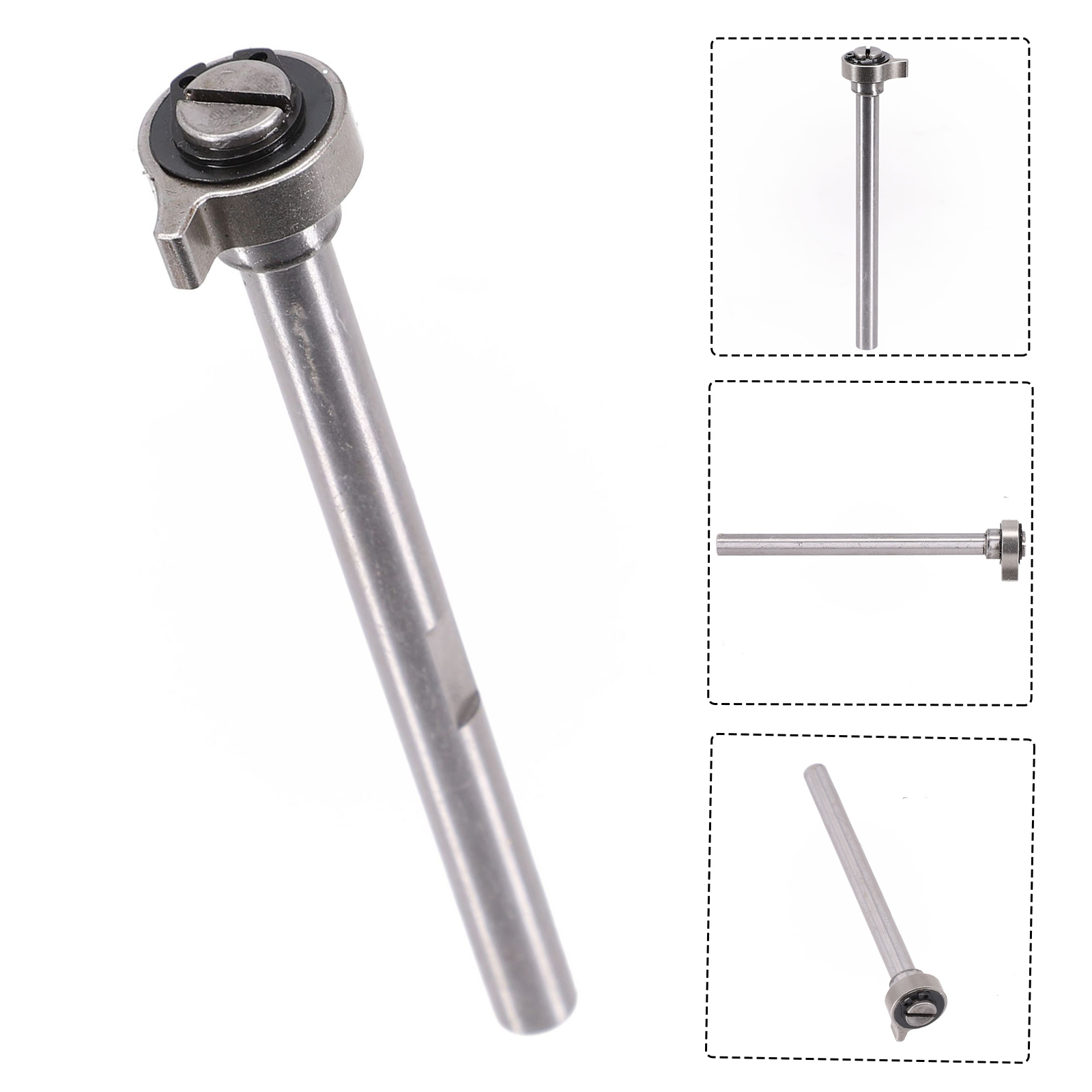 Eje de sierra de calar, sierra alternante, montaje de mandril rápido, repuesto de Metal para herramienta eléctrica 4304 4305 4306 118mm, 1 ud.