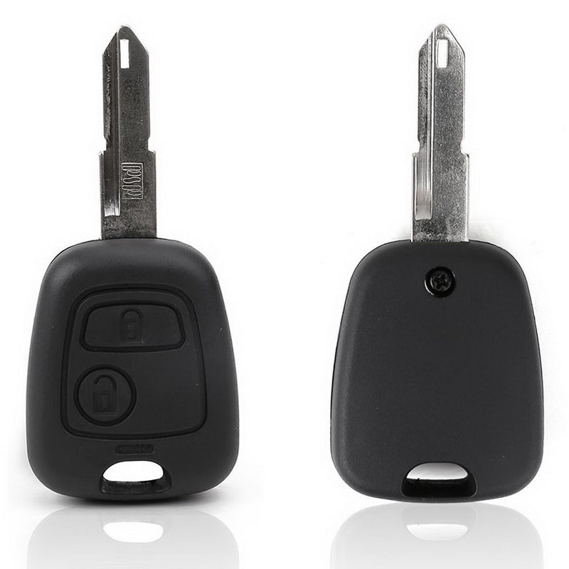 Etäavainkotelon kuori sopii 2 btn peugeot 206 205 405 106 avainkoteloon