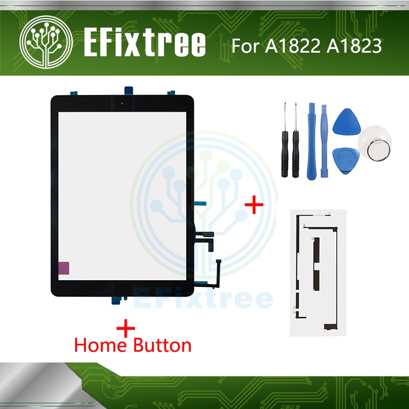 A1822 A1823 Touch Panel Scherm Voor Ipad 5th Generatie 5 Touch Screen Digitizer Top Outer Panel Front G