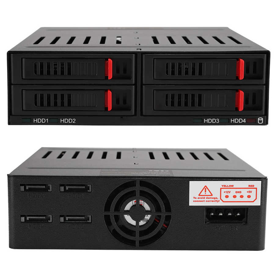 2.5-Inch Built-in 4-Bit Optical Drive Hard Disk Box Desktop HDD Enclosure for HE-2006