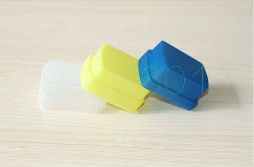 3PCS Silicon flexible Flash Bounce Diffuser Softbox White+Yellow+Blue for Nikon SB800/SB600 YN-460 YN-465 YN-467 YN-468
