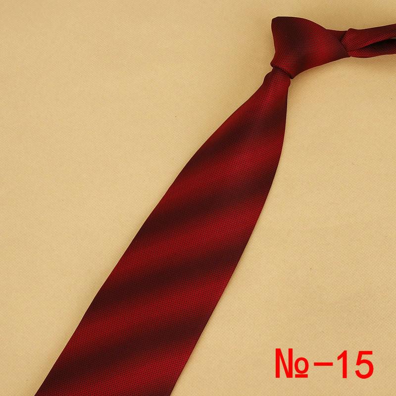 Corbata de seda clásica para hombre, corbatas con estampado Floral a cuadros de 9cm, color rojo, ropa Formal de negocios y boda,: Naranja
