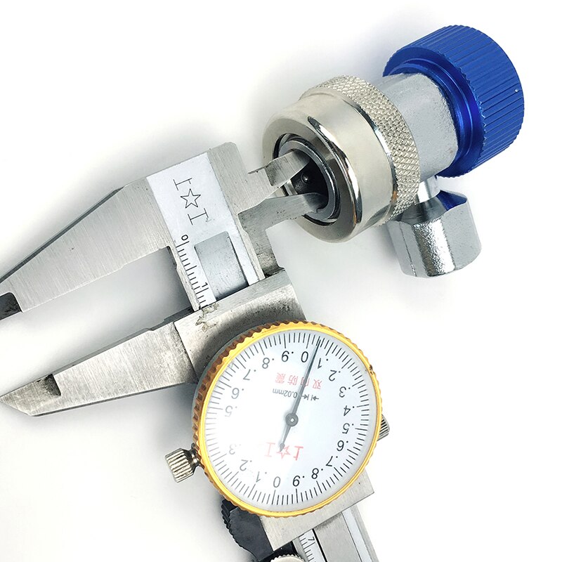 Kit de conversión de adaptadores de coche, acopladores rápidos R1234A de lado alto/bajo, rojo y azul, con acopladores manuales, 2 uds.