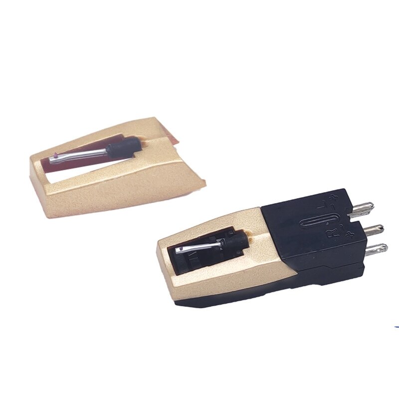 1 pc gramophone recording magnetic cartridge stylus with lp vinyl record player needle for phonograph record player