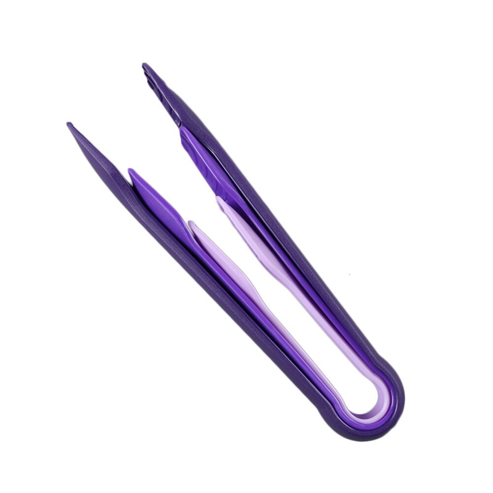 3pz 6/8/10 pollici di Plastica Pinze Da Cucina Che servire di Cottura Pinze per La Cottura barbecue Insalata di Cottura Alla Griglia Frittura utensili da cucina: VIOLA