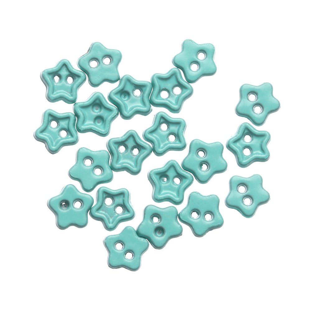 20 stk 4mm slikfarve håndlavet dukketøj spænder gør det selv dukketøj mini tegneserieknapper metalspænder til 1/6 dukketøj: 6