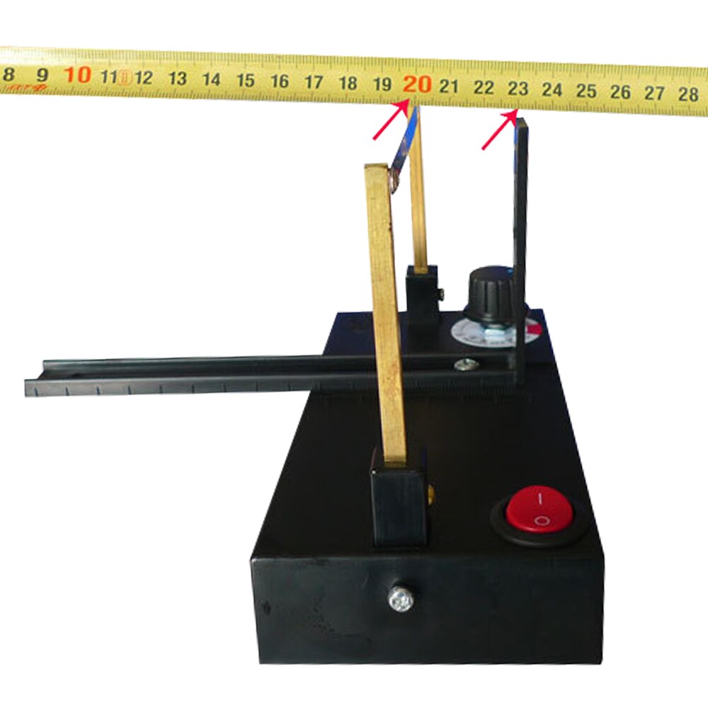 220V CN plug die cutting machine Mini manual electric heating cutting machine for die cutting ribbon lace braid