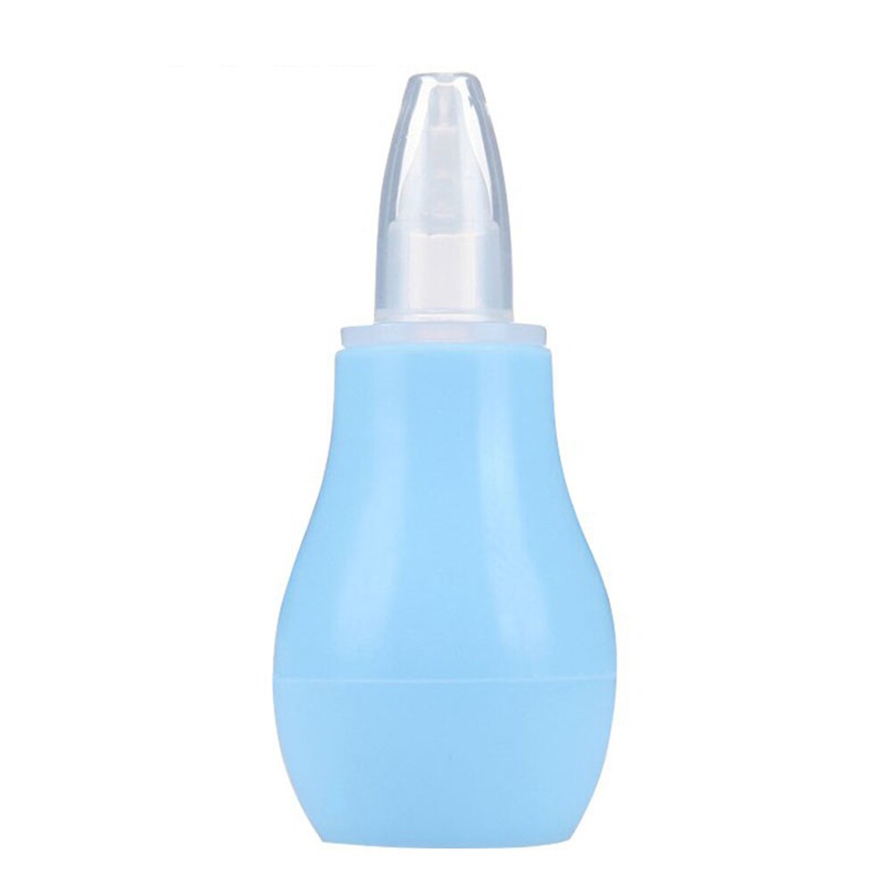 Neonatal nasal aspirator dyse silikone sikker og aftagelig praktisk og hygiejnisk: Blå
