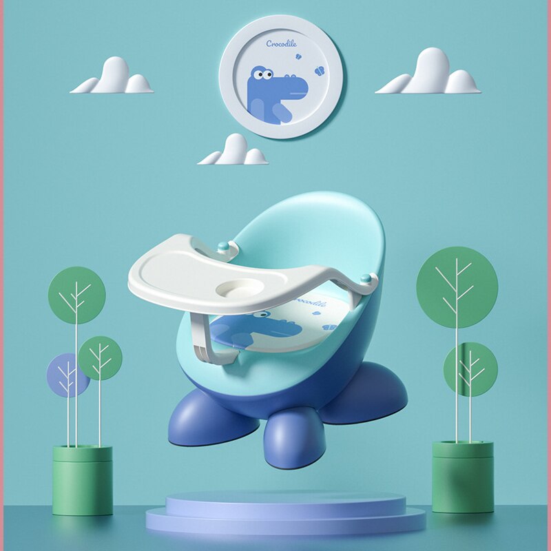 Siège rehausseur pour bébé, chaise de salle à manger Portable, tabouret réglable, chaise de table confortable avec dossier, chaise d&#39;alimentation avec son