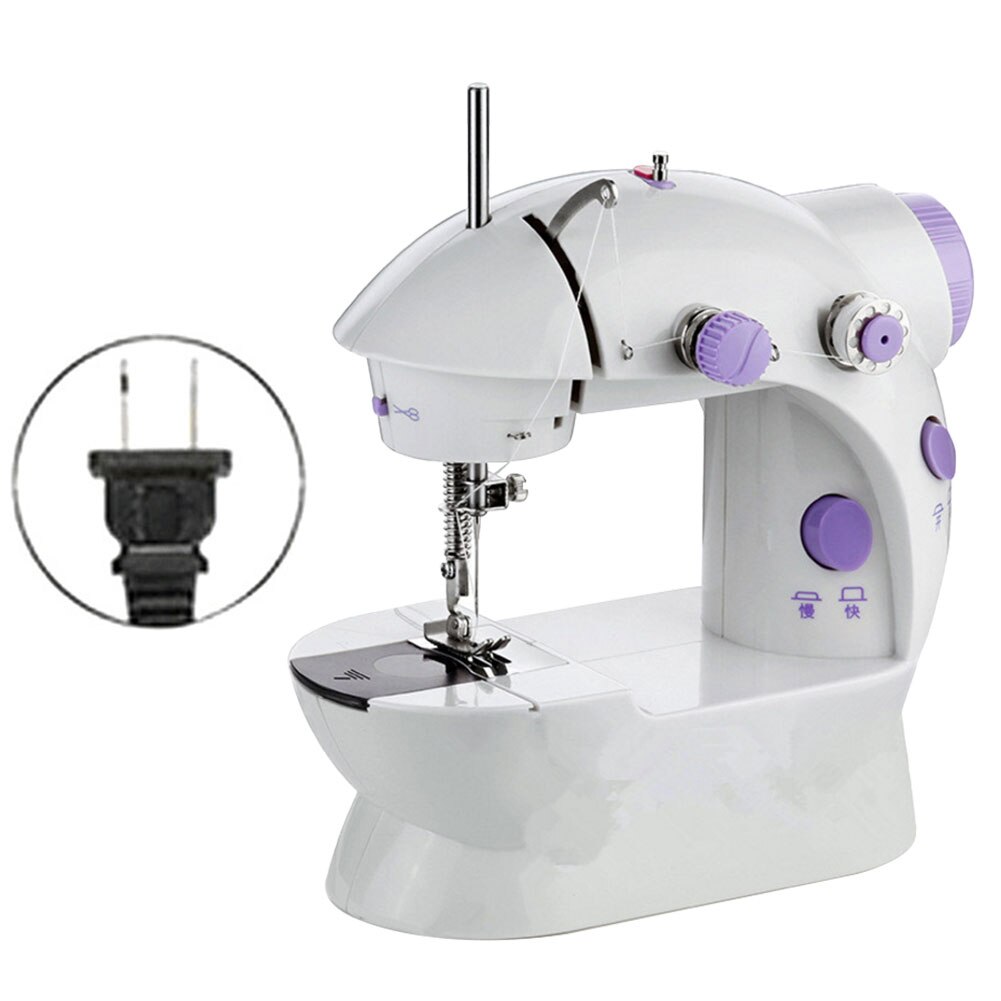 Machines Needlework Sewing Mini Stitch Sew Portable Cordless Clothes Handheld Fabrics Electrec Sewing Machine Stitch Set: Default Title