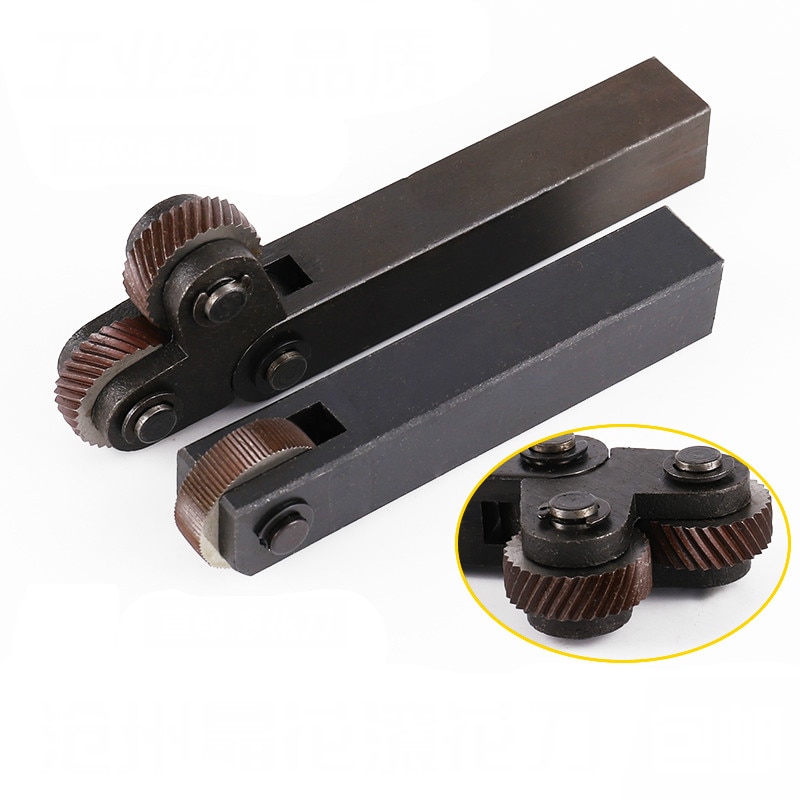 1 satz 26mm Rändelung Werkzeug Stahl Dia Dual/Einzel Räder Linear Pitch Rändel Set Drehmaschine Cutter Maschine Werkzeuge 0,6mm-3,0mm