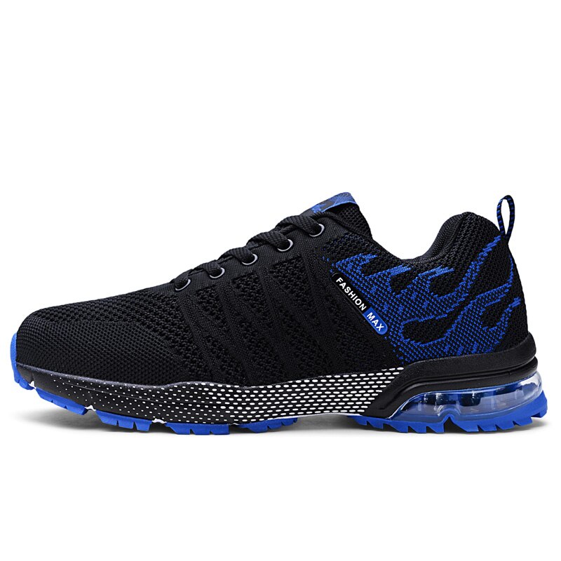 Summer Breathable Golf Shoes Man Golf Sneakers Training Golf Sport Shoes for Men Trainers Turf Spikeless Golf Shoes: blue / 10