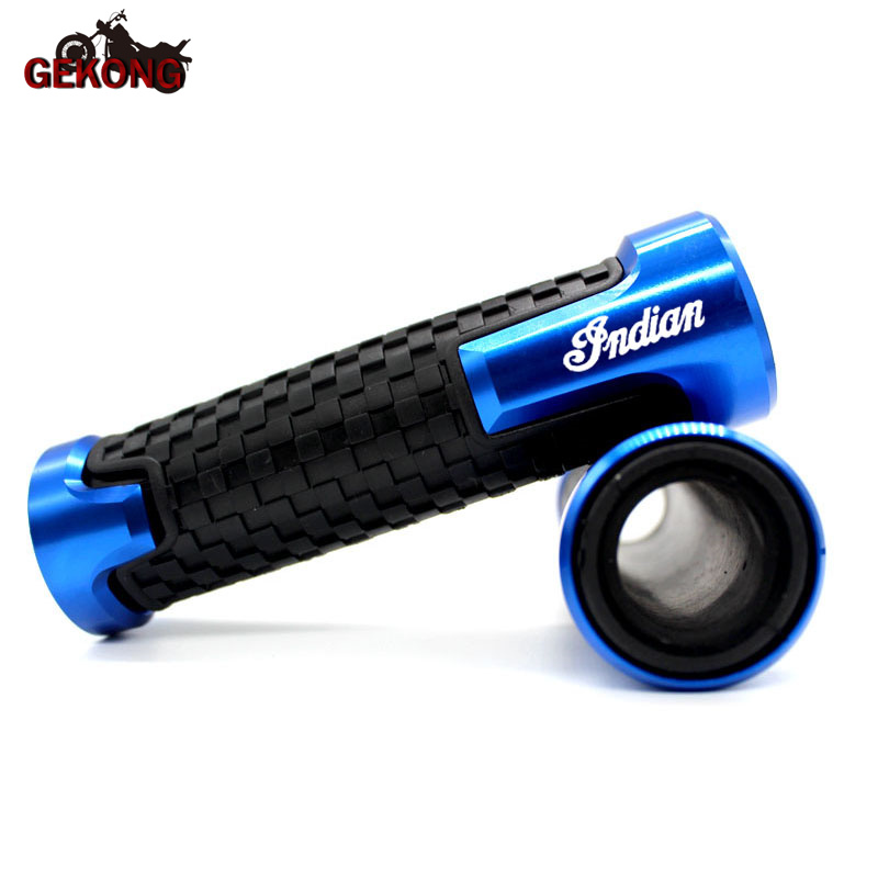 Fit For Indian FTR 1200 S FTR1200 Carbon / Rally Chief VINTAGE Scout Motorcycle Handlebar Hand Grips Handle Bar End Cap: Brown