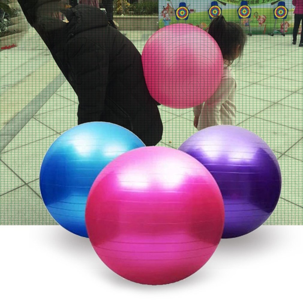 45Cm Yoga Ball Exercise Gymnastic Fitness Pilates Ball Balance Exercise Gym Fitness Yoga Parent-Child Yoga Ball