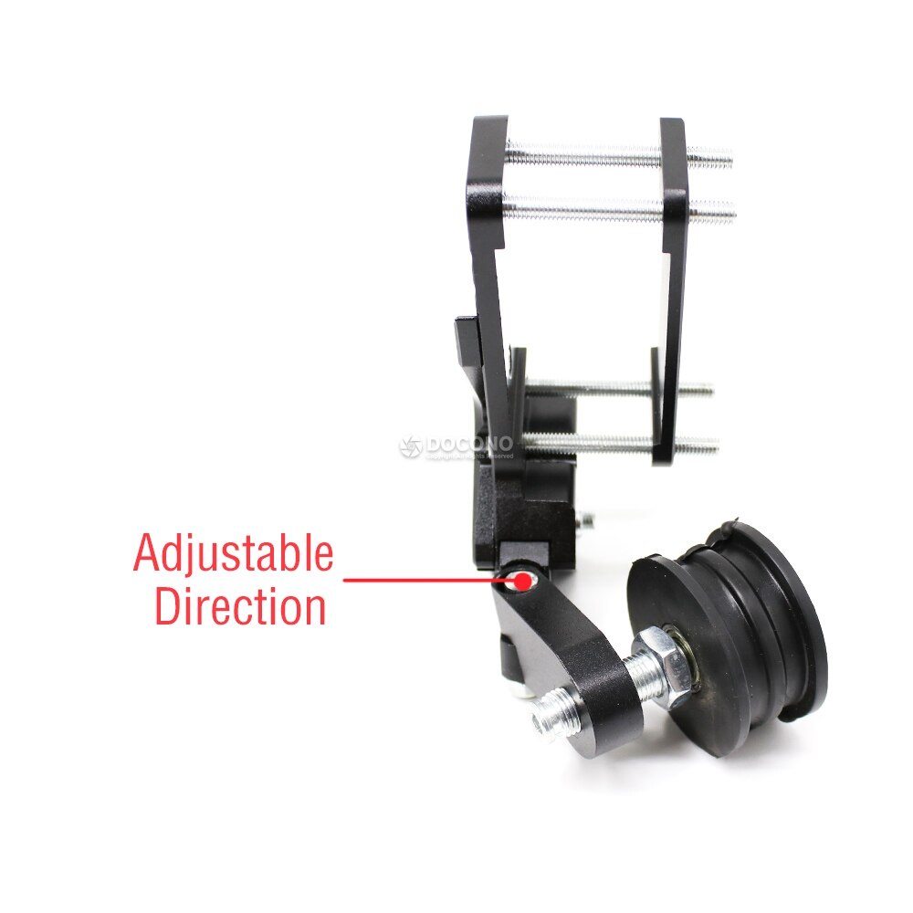Rodillo tensor de cadena de ajuste Universal de aluminio para YAMAHA XSR 700 YS 250 CYGNUS GT ZY125T YBR 125Z XJ6 DIVERSION F, ETC.