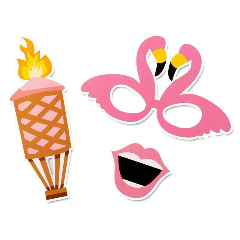 Luau Photo Booth Props Hawaii Thema Zomer Feestartikelen Tropische Foto Props Hawaii Party Decoratie