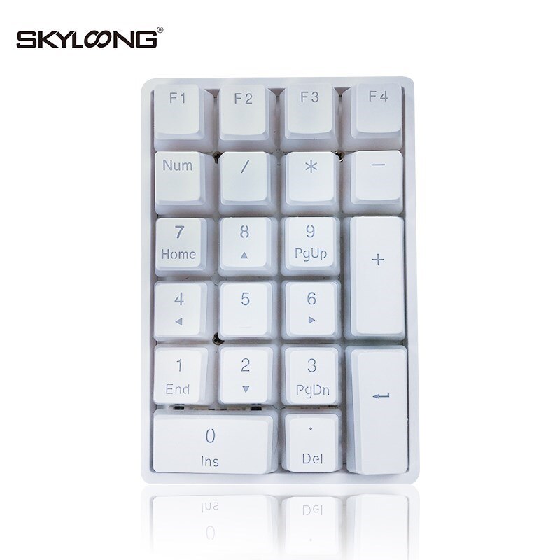 Skyloong SK21 GK21 Mini Mechanische Tastatur 21 Schlüssel Tragbare Numerische Numpad USB Bluetooth kabellos RGB Hintergrundbeleuchtung Spielen Zubehör