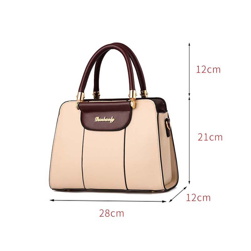 Handtassen Vrouwen Leren Tas Grote Capaciteit Schoudertassen Casual Tote Luxe Handtassen Vrouwen Zakken Dames Mode Tas