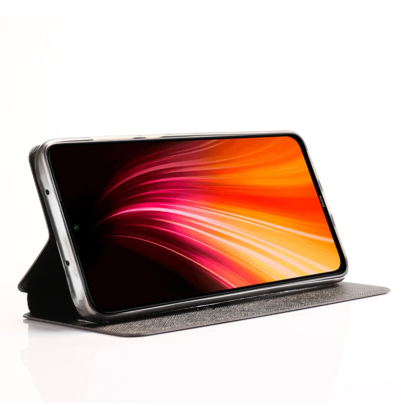 For Xiaomi Redmi Note 8 8T Case Silicon Cover Flip Leather Mofi For Xiaomi Redmi Note 8 8T Pro global version 360 shockproof