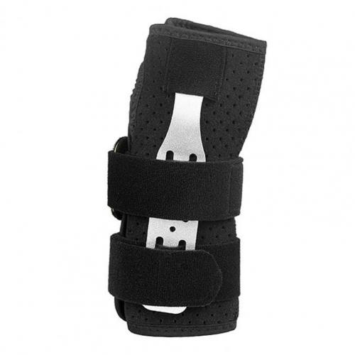 1Pc Right/Left Hand Wrist Brace Adjustable Support for Sports Carpal Injuries Wrist Brace Sports Safety Sports Accessories: Black Right S