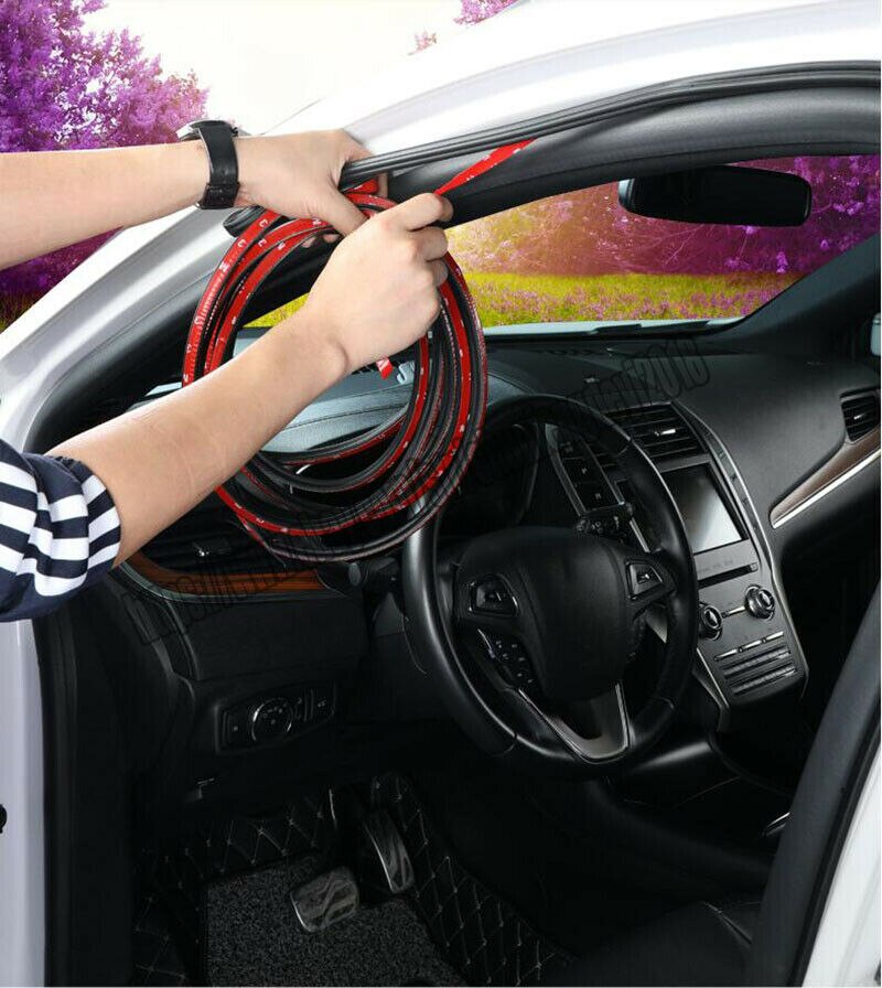5M noir L forme voiture porte capot coffre garniture bord moulage caoutchouc coupe-froid pour voiture
