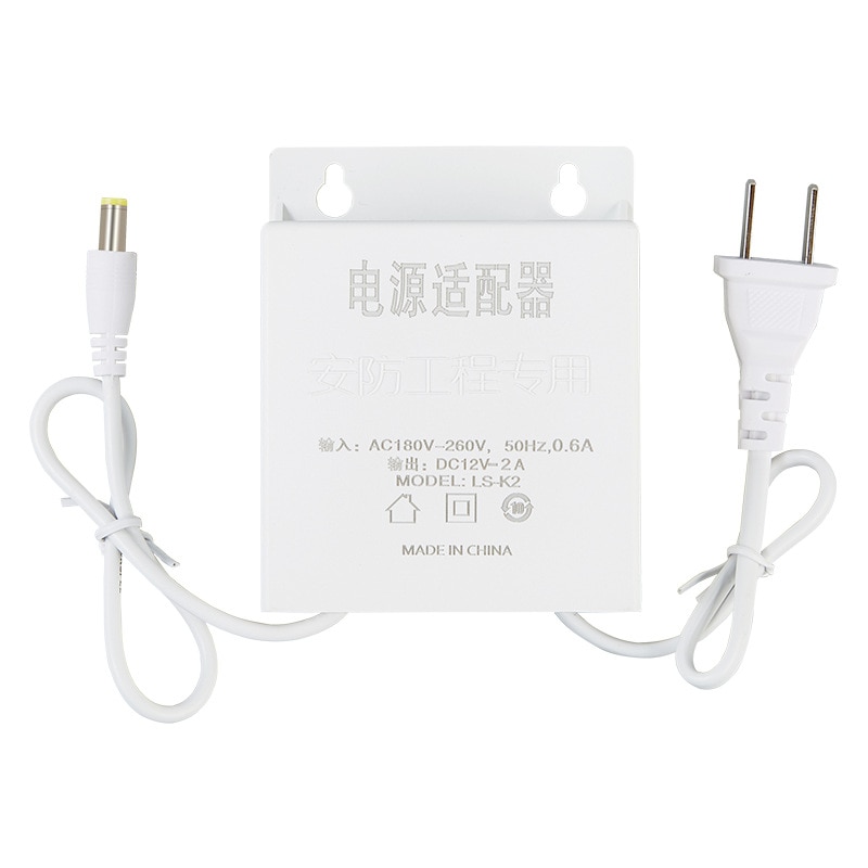 12V2A High Power Waterdichte Voeding Power Adapter Monitoring Camera Voeding Voeding Controle