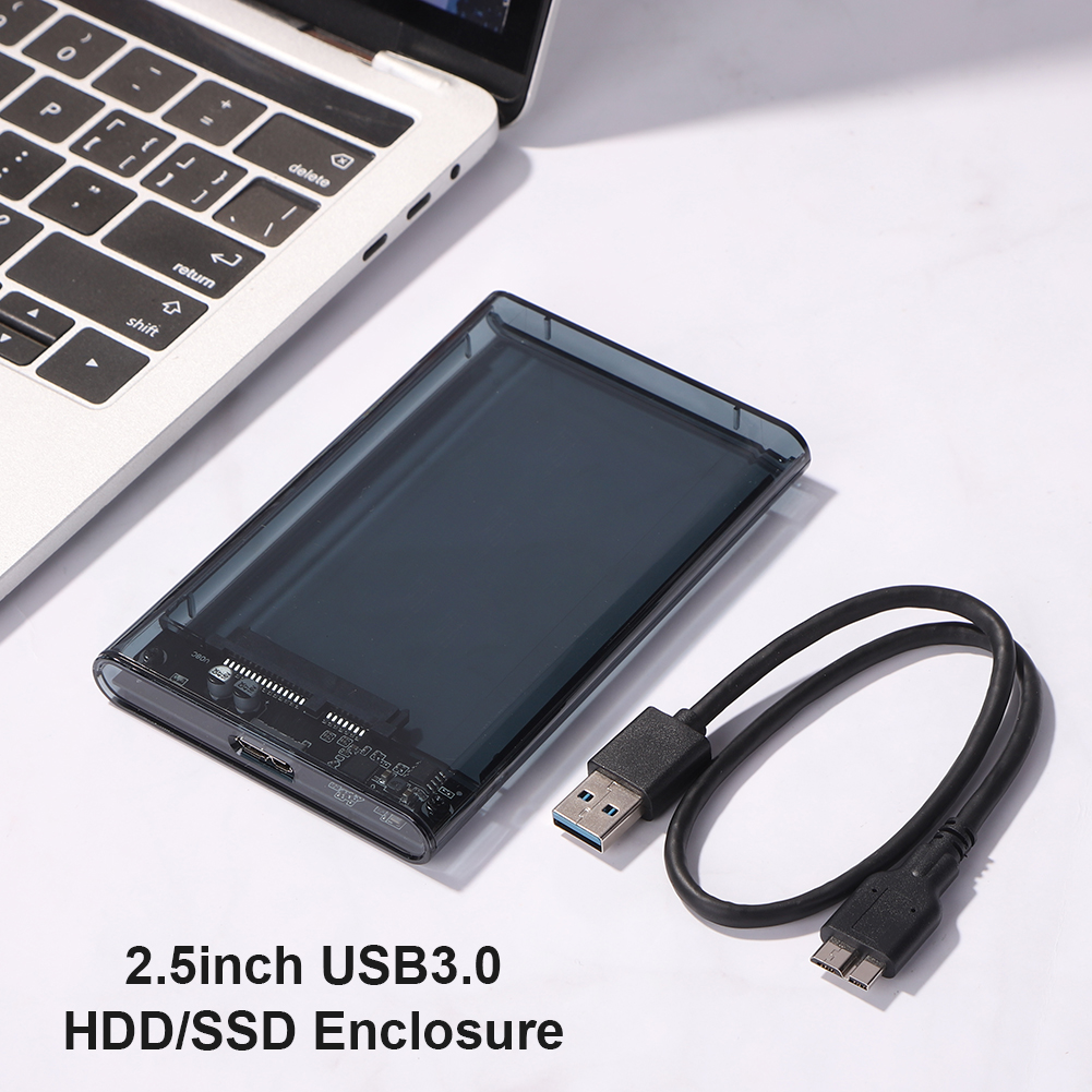 Scatola per disco rigido USB 3.0 tipo C HDD SSD Case unità disco fisso SATA da 2.5 pollici custodia esterna Shell componenti per Computer portatili