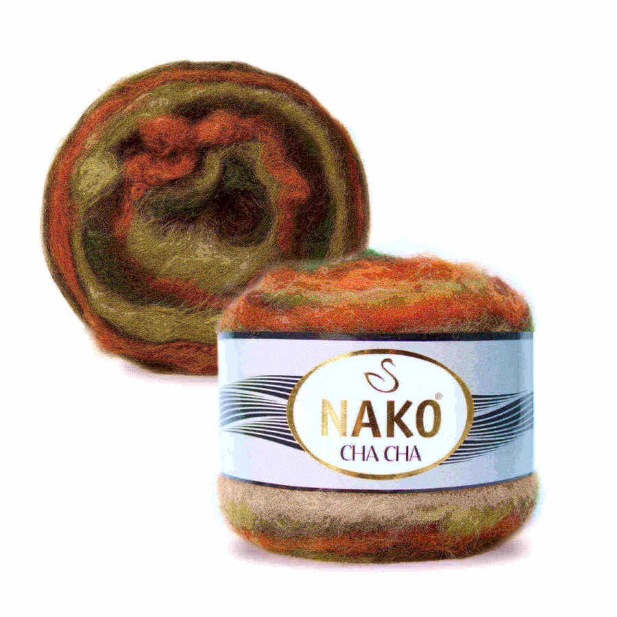 Premium Knitted Yarn - 9 Color Options - 105 Meters(150gr) - Knitting Yarn Ball - Nako Cha Cha - Acrylic - Cardigans - Sweaters - Shawls - Blouses - Scarf - Beanie - Home Textiles - Autumn - Winter - Accessories - DIY: 87081