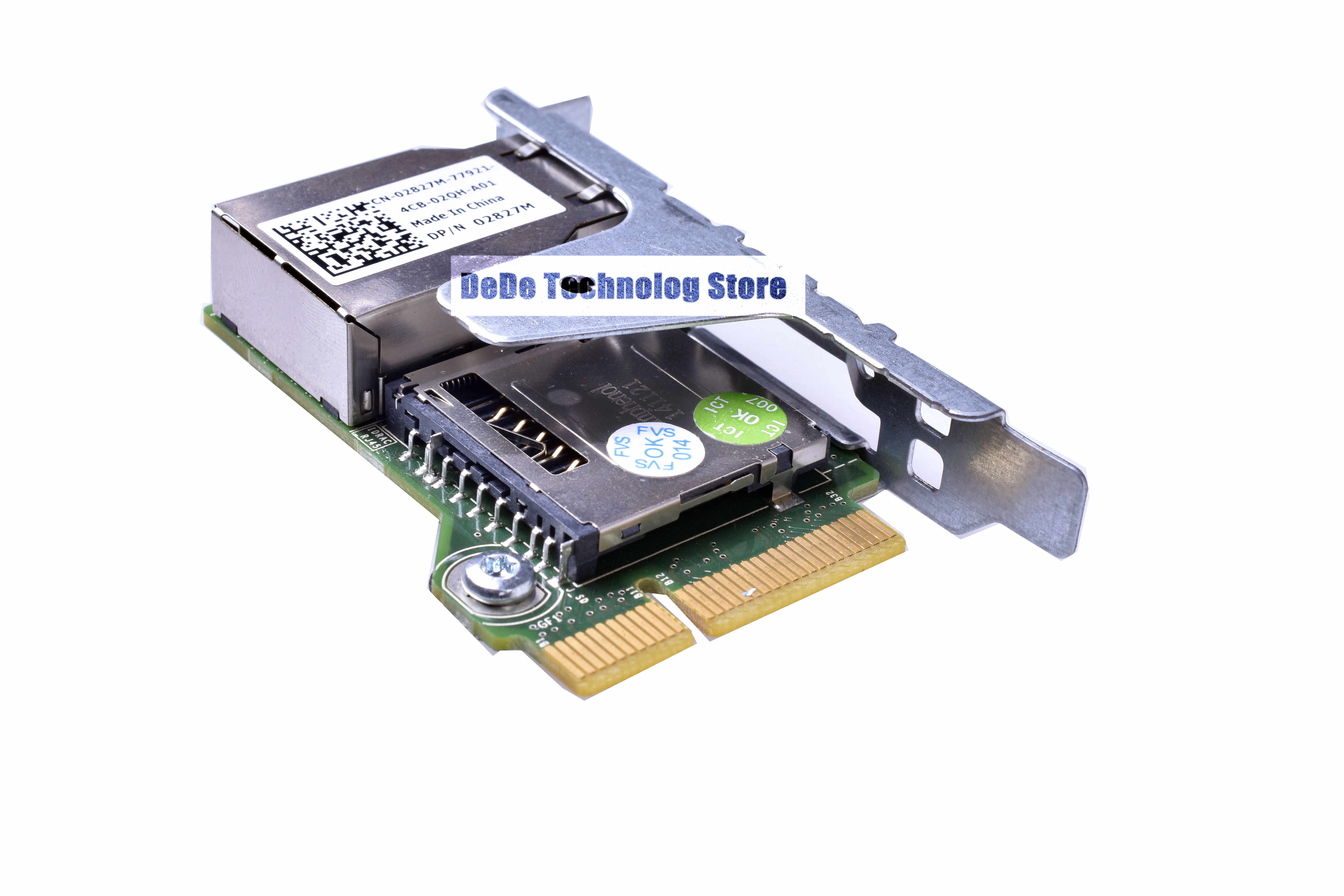 Acceso remoto tarjeta para Dell IDRAC7 Express R320 R420 R520 T320 T420 2827M 02827M