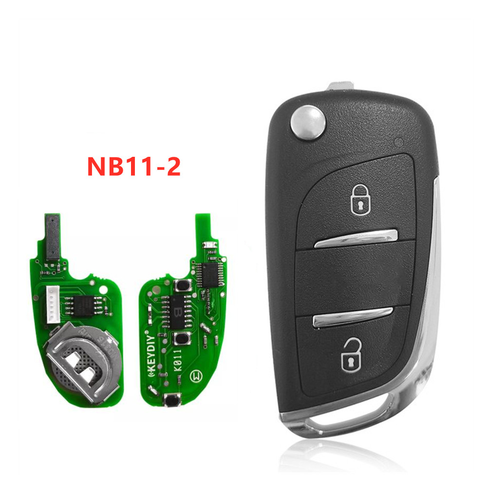 3 unids/lote KEYDIY KD remoto B11 B11-2 NB11 NB11-2 llave de coche para KD-X2 KD900 KD-MAX Mini KD Max programador de llave: 3 Botones