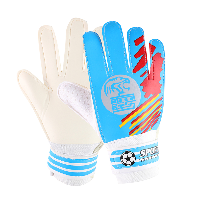 HO Soccer Arena Blue Torwarthandschuhe Für Kinder – Blau/Schwarz, Größe 6, Mit HARDSOFT Latex