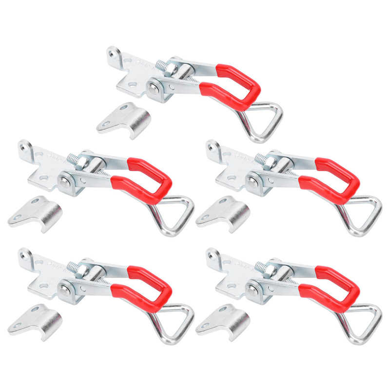 Adjustable Toggle Latch Clamp 4002 Zinc Plating Toggle Clamp Triangular Shaped Lever Quick Fixture Toggle Clamp