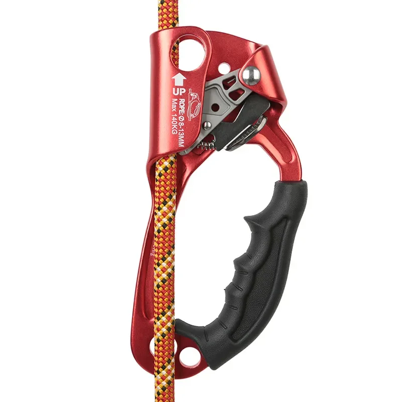 Professionele Outdoor Rotsklimmen SRT Hand Ascender Apparaat Bergbeklimmer Handvat Ascender Links en Rechts Klimtouw Gereedschap