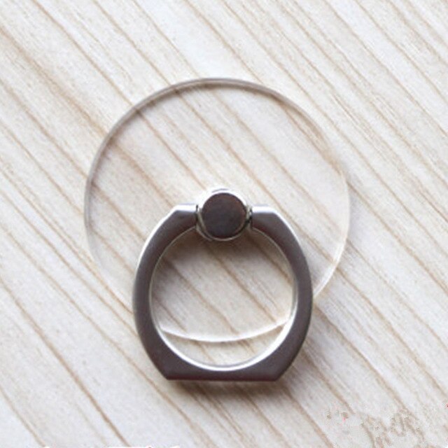 Fingerring mobiltelefon smartphone stander holder til iphone x huawei samsung cell smart rund telefon ring holder bil mount stander: A23- runde